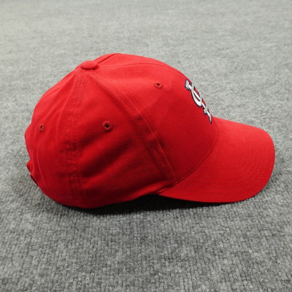St. Louis Cardinals Hat Cap Strap Back Red One Size MLB Baseball Mens - Picture 4 of 9